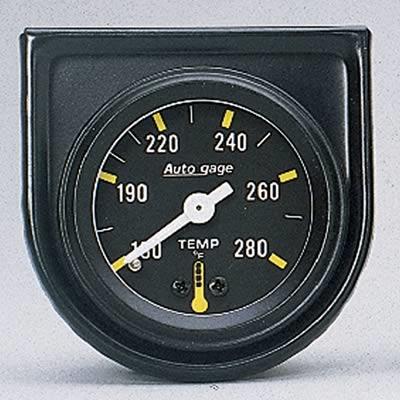 vanntemperaturen måleren, 38mm, 130-280 °F, mekanisk