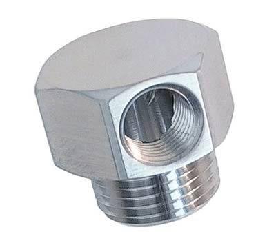 nippel vakuum 3/8" NPT x 1/8" NPT, rustfritt