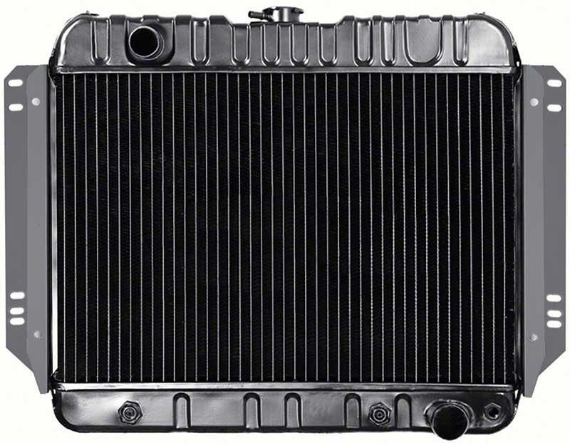 1962-70 CHEVY II / NOVA RADIATOR AUTO TRANS 4 CYL 3 ROW (15" X 18-1/2" X 2" CORE)