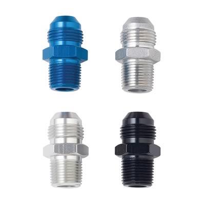 nippel 1/8"NPT x AN4, svart