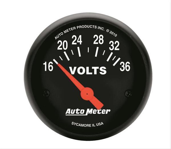 voltmeter, 52mm, 16-36 V, elektrisk