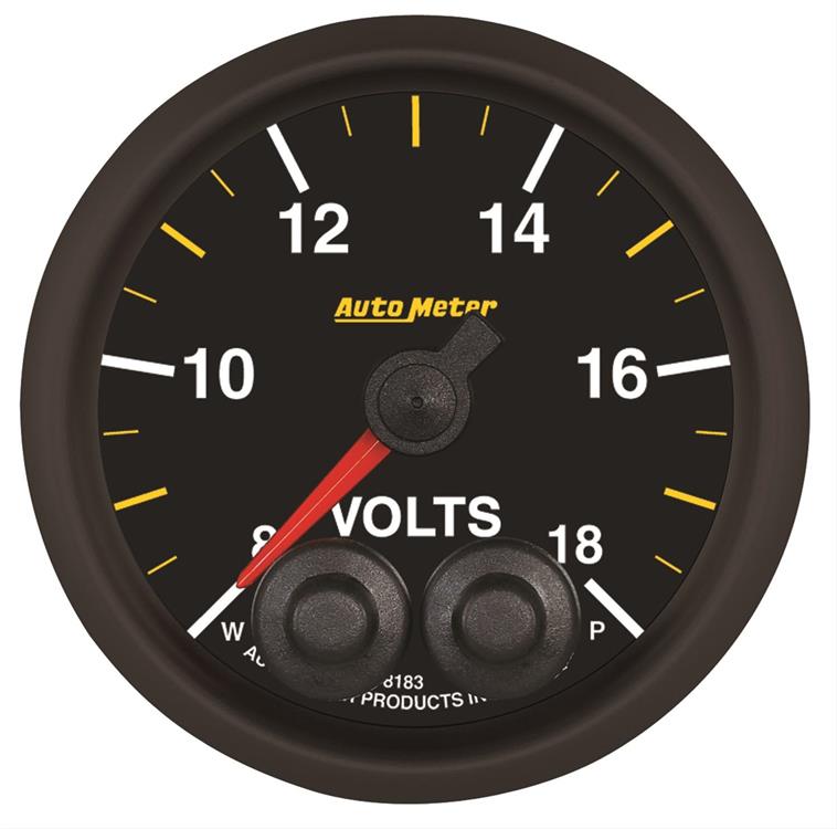 voltmeter, 52mm, 8-18 V