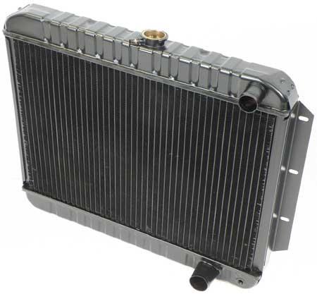 1959-60 IMPALA / FULL SIZE V8-348 MANUAL TRANSMISSION 4 ROW 17-1/2" X 25-1/2" X 2-5/8" RADIATOR