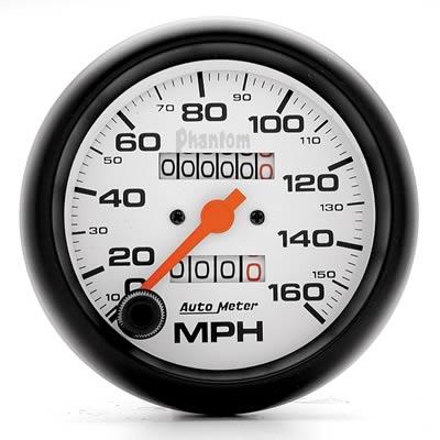 speedometer 86mm 0-160mph Phantom mekanisk