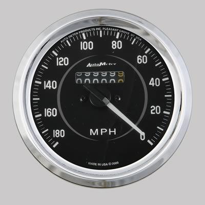 speedometer 102mm 0-180mph Cobra mekanisk