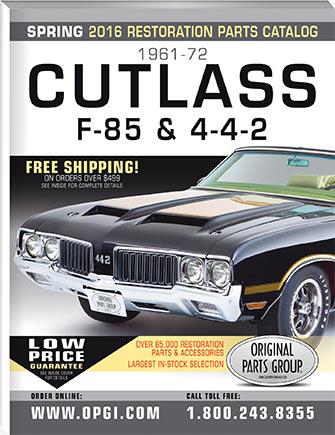 katalog DEAKTIVERES Cutlass, F-85, 4-4-2 1961-1972