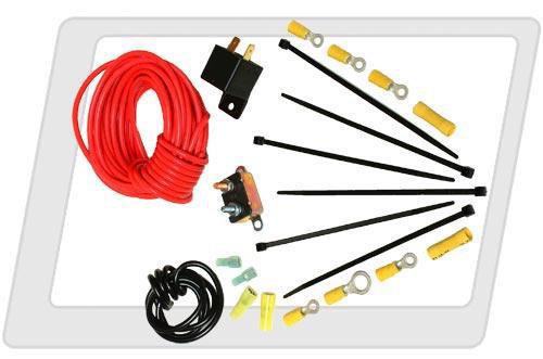 kabelsats bensinpumpe 30AMP (relé, kontakt, kabel, kontakter)