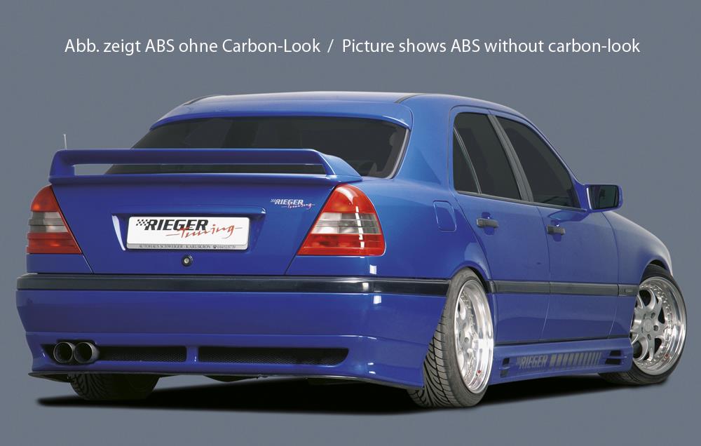 bakrutespoiler abs-plast karbonfiber se