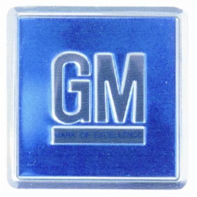 emblem døråpning "GM"