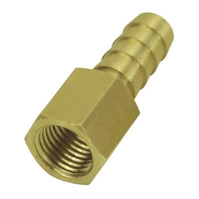 nippel 1/4" NPT x 9,5mm slangeuttak