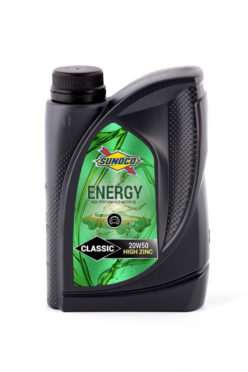 motorolja, Sunoco Energy Classic 20W50 High Zink, Mineral, 1L