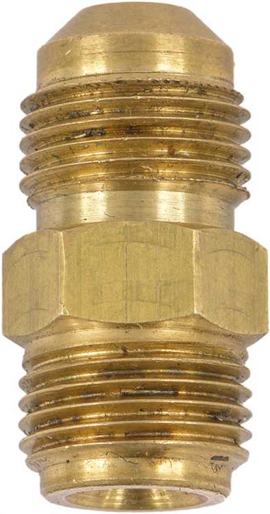 1960-77 GM & Mopar med Saginaw PS Pumpe - Makt Styring Fitting (Messing)