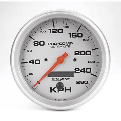 speedometer 127mm 0-260km ultra-lite elektronisk