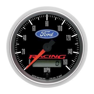 speedometer 86mm 0-160mph Ford Racing elektronisk