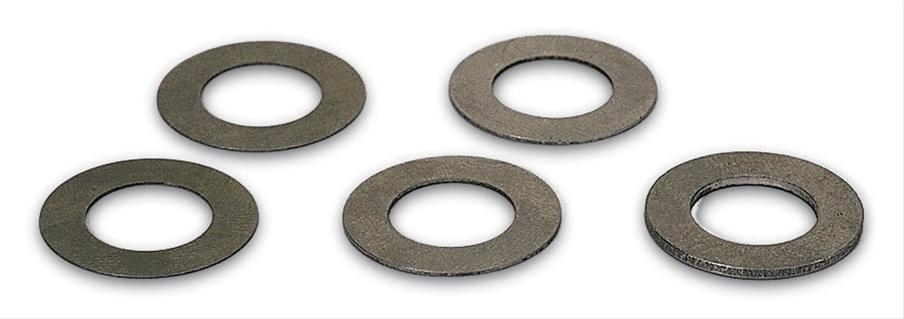 fordelershims, 0,5" akseldiameter