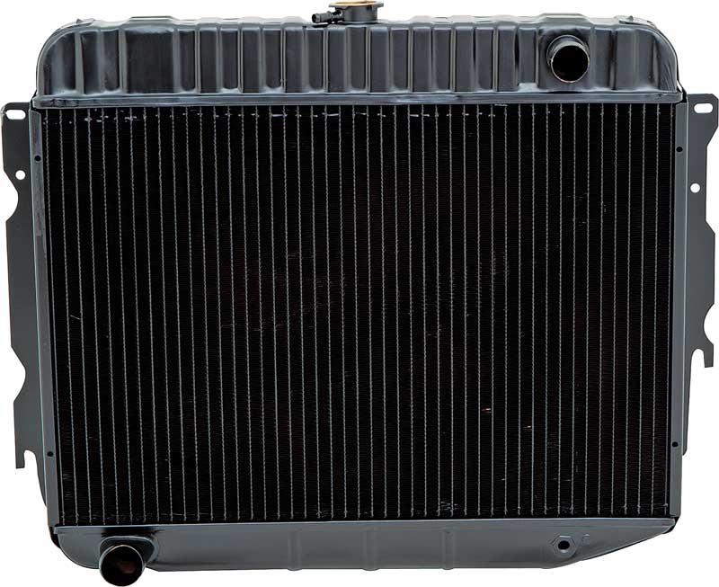 1970-72 MOPAR B/E-LEGEME ERSTATNING 4 RAD KOBBER RADIATOR - STOR BLOKKERE AUTOMATISK