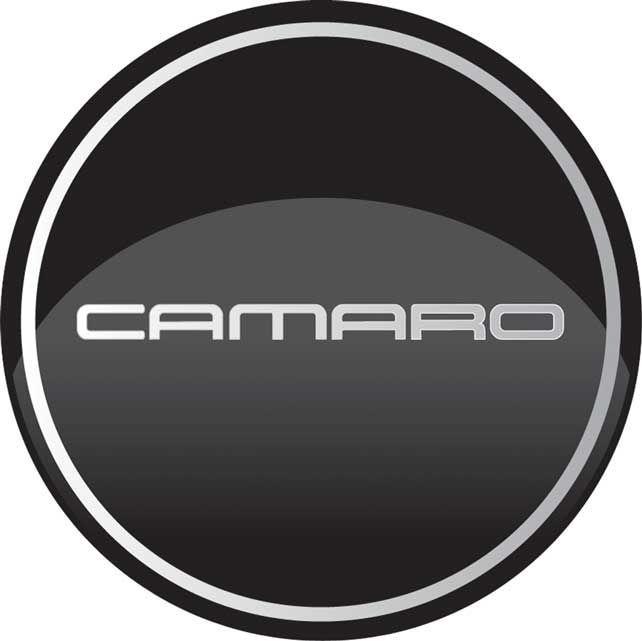 R15 CAMARO EMBLEM 2-15/16" DIAMETER