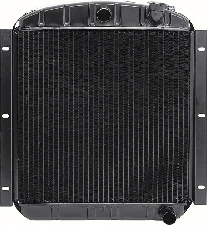 1948-54 GMC LASTEBIL 6 SYLINDER RADIATOR 4 RAD MANUALTRANS