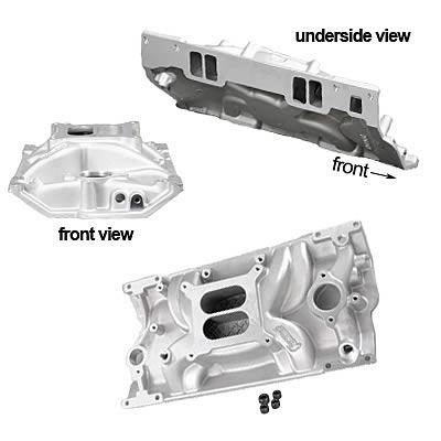 inntak 0-6000RPM aluminium, Vortec