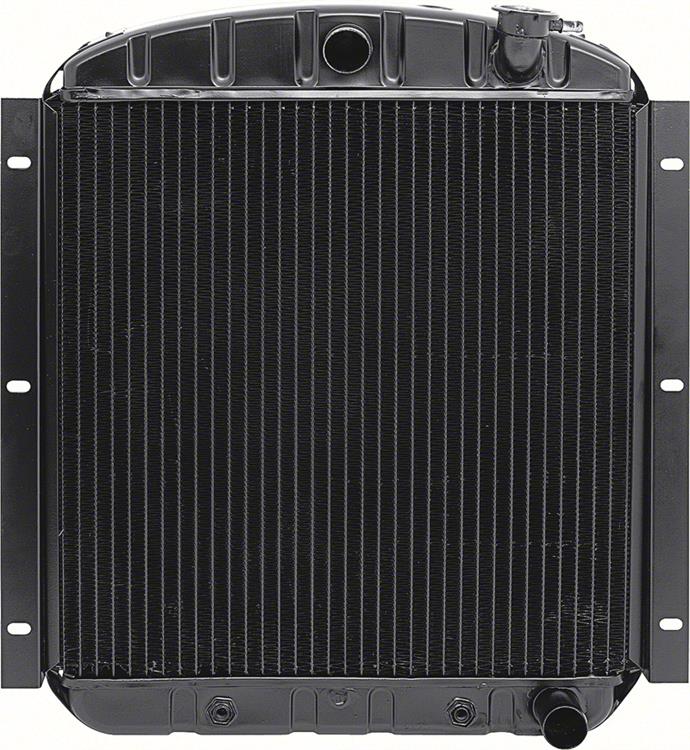 1948-54 GMC LASTEBIL 6 SYLINDER RADIATOR 3 RAD AUTO TRANS