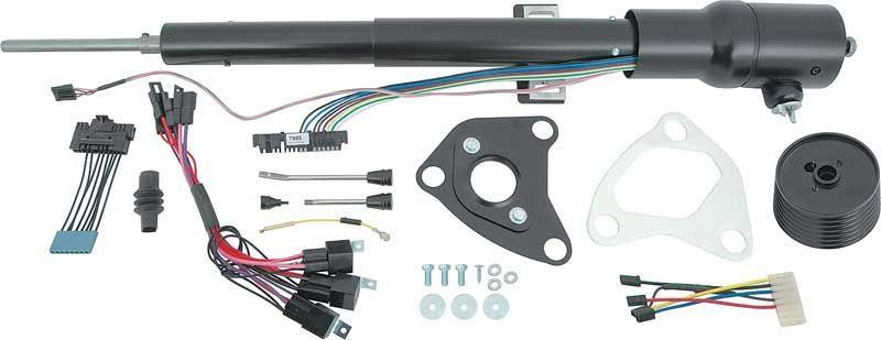 tiltbar rattstang for original ratt, svart pulvermaling tiltbar rattstang for original ratt, svart pulvermaling