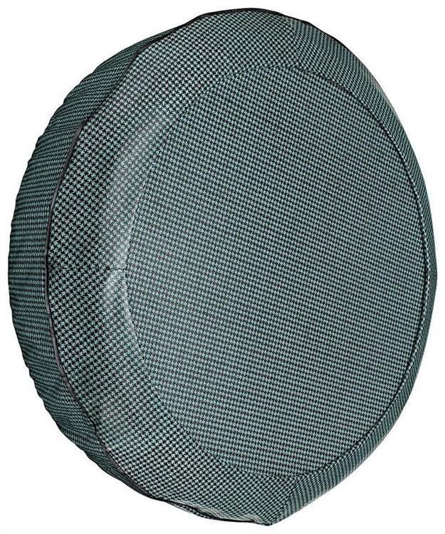 reservehjulsdeksel, 14", aqua (houndstooth)