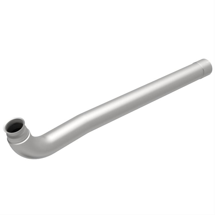 downpipe, rostfri, 4"