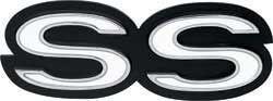 emblem grille "SS"