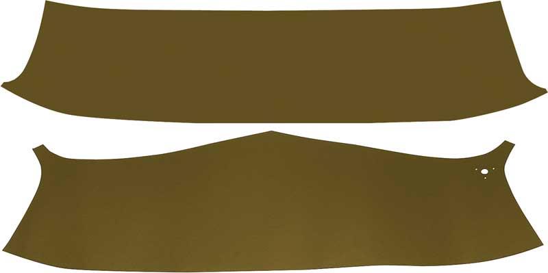 innertak "Fiberboard" brun, 4 delar