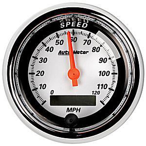 speedometer 86mm 0-120mph MCX elektronisk