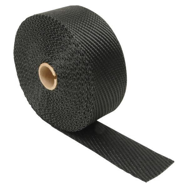 varmebånd avgassbandage 50mm x 15m "Titan" svart