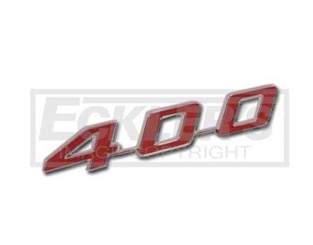 emblem panser, "400"