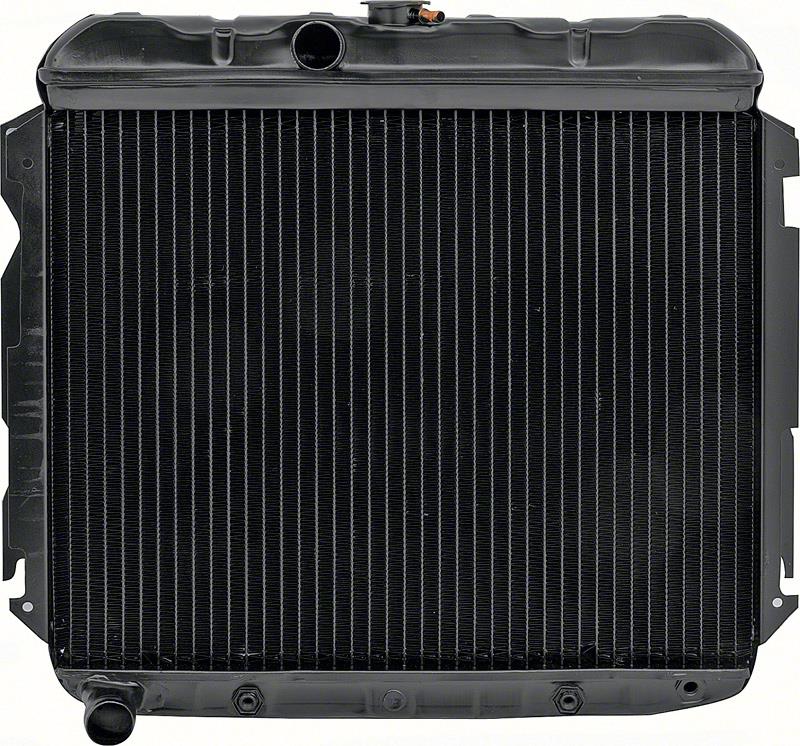 1966-69 MOPAR B-body ERSTATNING 3 RAD KOBBER RADIATOR - LITEN BLOKKERE AUTOMATISK