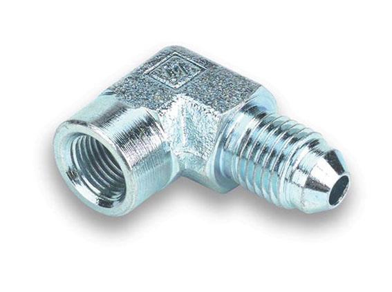 adapter AN3 x 1/8" FTP, 90 grader