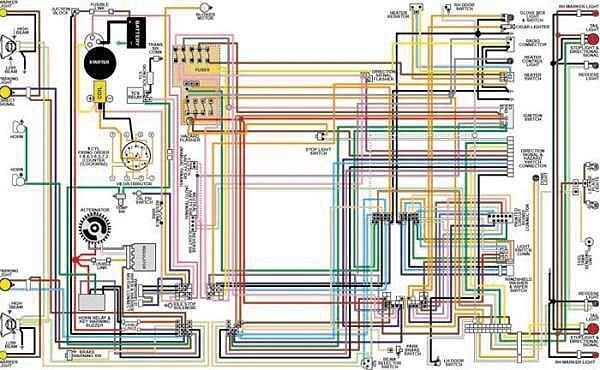 Diagram, Metalltråd,Farge,67