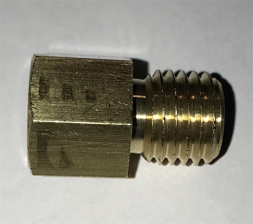 adapter, M12 x 1.5 x 1/8" NPT