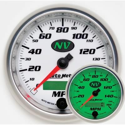 speedometer 86mm 0-160mph NV elektronisk