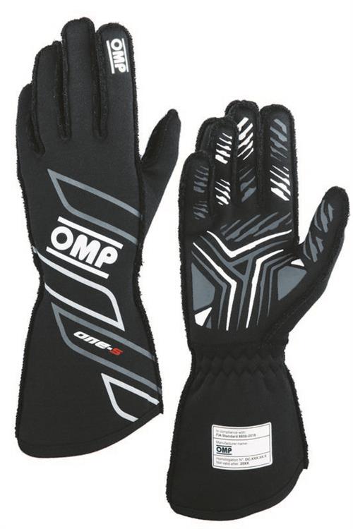 ONE-S GLOVES my2025 FIA 8856-2018 BLACK SZ. L