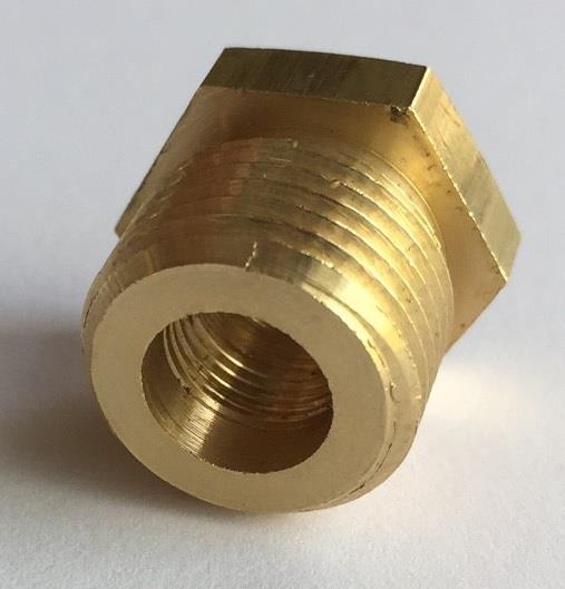 adapter, M18 x 1.5 x 1/8" NPT