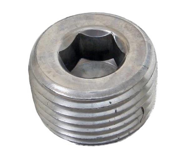 plugg 1/2" NPT, rustfritt