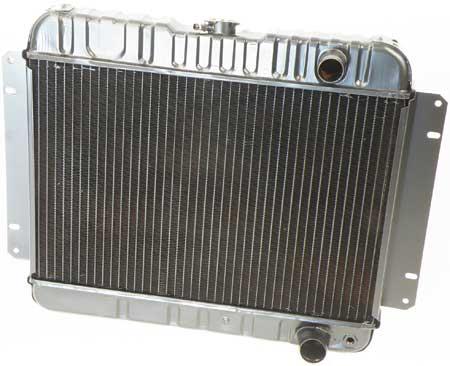 1964 IMPALA / FULL SIZE V8 283/327 W/O AC, WITH MANUAL TRANS 3 ROW 15-1/2" X 23-1/2" X 2" RADIATOR