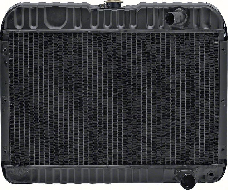 1964-65 IMPALA / FULL SIZE L6-230 MANUAL TRANSMISSION 3 ROW 15-1/2" X 23" X 2" RADIATOR