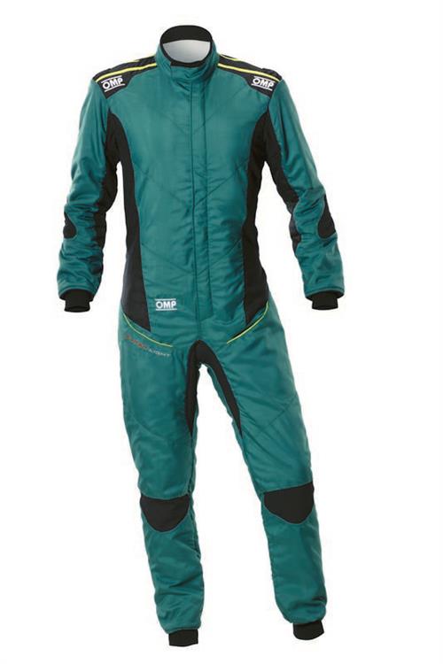 TECNICA SUPER LIGHT OVERALL FIA 8856-2018 GREEN/FLUO YELLOW SZ. 46