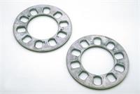 fälgspacers 6,3mm, 5x4,5", 5x4,75", 5x5"