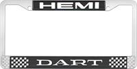 HEMI DART nummerskilt RAMME - SVART