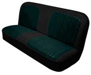 setetrekk sofa foran, svart/svart, vinyl/vinyl