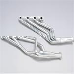 vifte tube, 1 5/8" tube, 3,0" kollektor, full lengde, sølv keramisk belegg