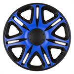 Set J-Tec wheel covers Nascar 14-inch black/blue