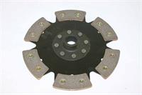 sinterlamell 220mm fast 6-puck hub L (25,4x24) sintret / keramisk