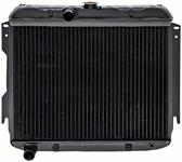 1962-64 MOPAR B-body ERSTATNING 3 RAD KOBBER RADIATOR - 361/383/413/426 AUTOMATISK